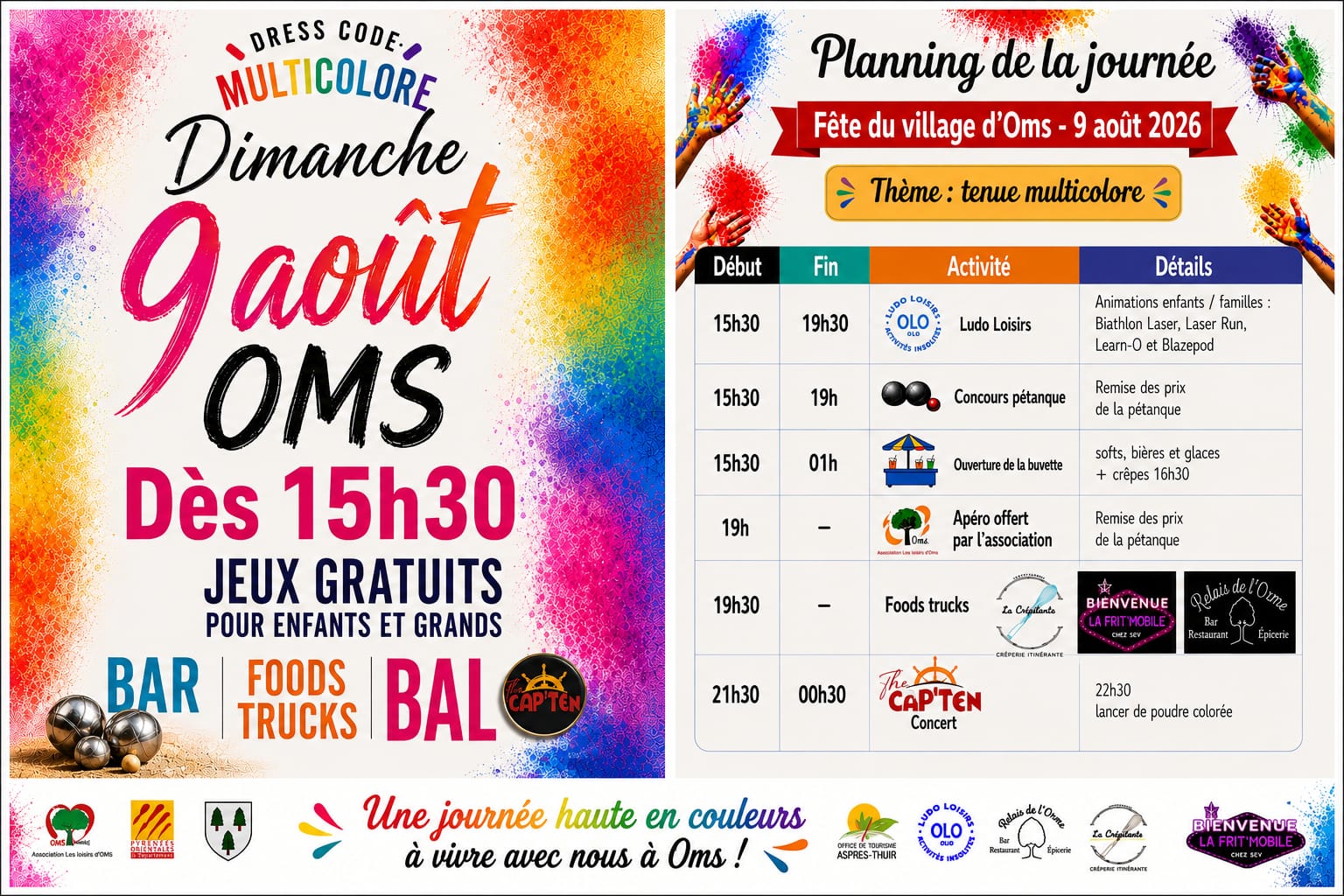 Oms fête du village
